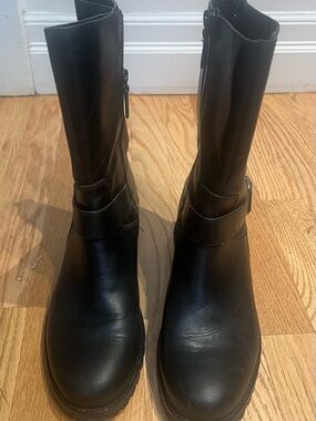 Cole Haan Biker Boot- mid calf
